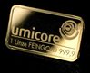 Umicore 1 Ounce Gold Bar