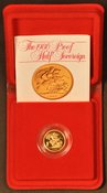 Gold Proof Half-Sovereign (Specific Year)