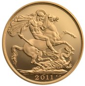 £2 British Gold Coin (Double Sovereign)