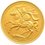Isle of Man £2 Gold Coin (Double Sovereign)