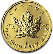 2012 Quarter Ounce Gold Canadian Maple