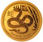 2013 Quarter Ounce Year of the Snake Gold Coin