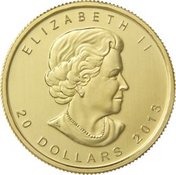 2013 Half Ounce Gold Canadian Maple