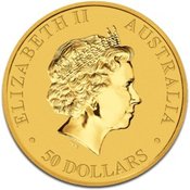 2013 Half Ounce Gold Australian Nugget