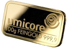 100g Gold Bar 100g Gold Bar