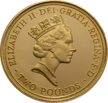 1994 Proof £2 Coin Gold Double Sovereign