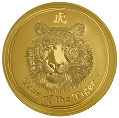 2010 Year of the Tiger Gold Coin 1kg Perth Mint Australian Lunar Series