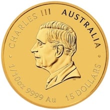 2025 Year of the Snake Gold Coin 1/10oz Perth Mint Australian Lunar Series