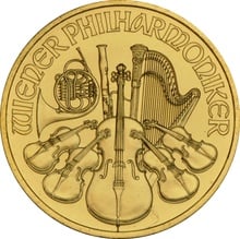 2018 1/4oz Austrian Gold Philharmonic Coin