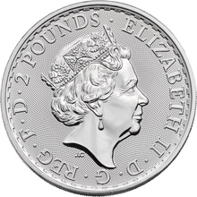 2018 1oz Silver Britannia (Oriental Border) Coin