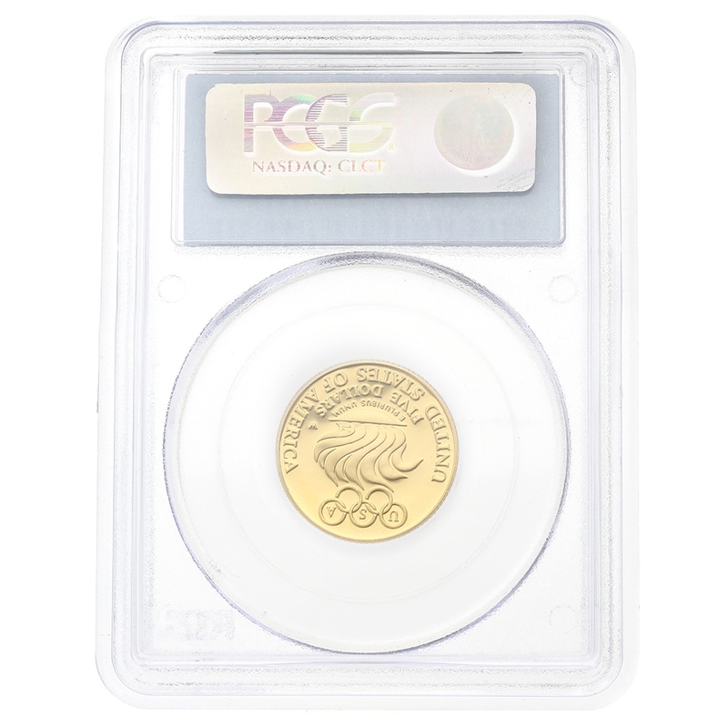 1988 Proof Olympic Games - American Gold Commemorative $5 PCGS PR69