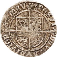 Silver Groat Fourpence Coin Henry VIII