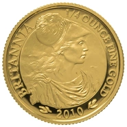 2010 Proof 1/4oz Gold Britannia Coin