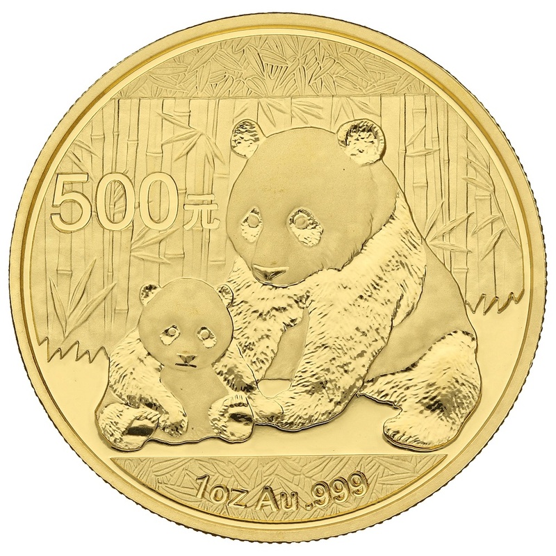 2012 1oz Chinese Panda Gold Coin