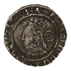 1568 Elizabeth I Silver Threepence mm Coronet