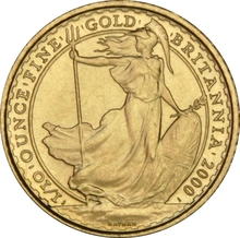 2000 1/10oz Gold Britannia Coin