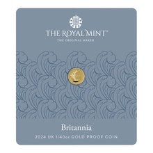 2024 Britannia 1/40oz Gold Proof Coin