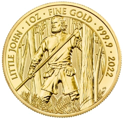 2022 Little John Gold Coin Myths & Legends 1oz