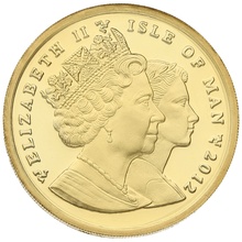 2012 Proof Isle of Man Angel Gold Coin 1oz