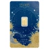 0.5g Gold Bar PAMP Zodiac Leo Minted
