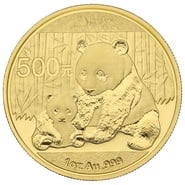 2012 1oz Chinese Panda Gold Coin