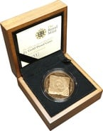 2008 Proof Gold Crown £5 Coin Queen Elizabeth I Boxed