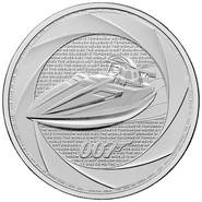 Six Decades of 007 James Bond Silver Coins