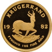 1982 Proof Krugerrand Gold Coin 1oz
