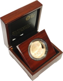 2015 Proof Gold Crown £5 Coin 50th Anniversary of the Death of Sir Winston Churchill Boxed