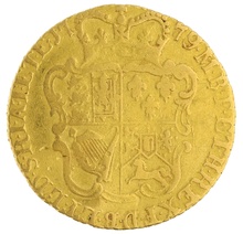 1779 George III Half Guinea Gold Coin