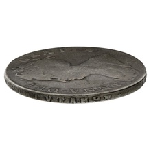 1707 Silver Crown Coin Queen Anne E