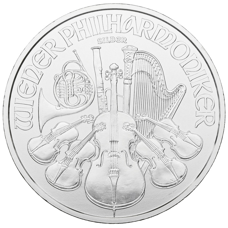 2020 Austrian Philharmonic Silver Coin 1oz