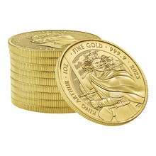 2023 King Arthur Myths & Legends 1oz Gold Coin
