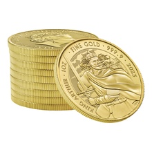 2023 King Arthur Gold Coin Myths & Legends 1oz