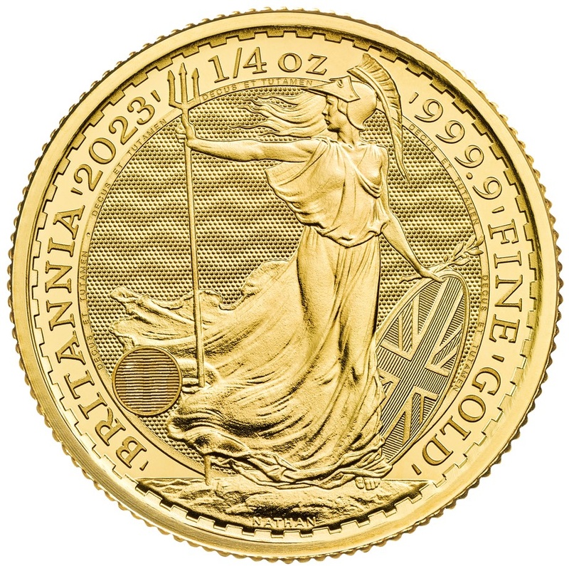 2023 1/4oz Gold Britannia Coin King Charles III