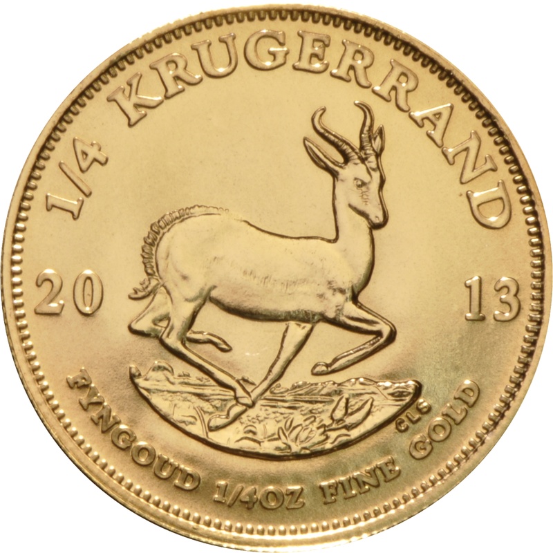 2013 Quarter Ounce Gold Krugerrand