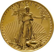 2006 American Eagle Gold Coin 1oz PCGS MS69