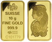 10g Gold Bar (Pre Owned)