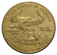 1993 Half Ounce Eagle Gold Coin
