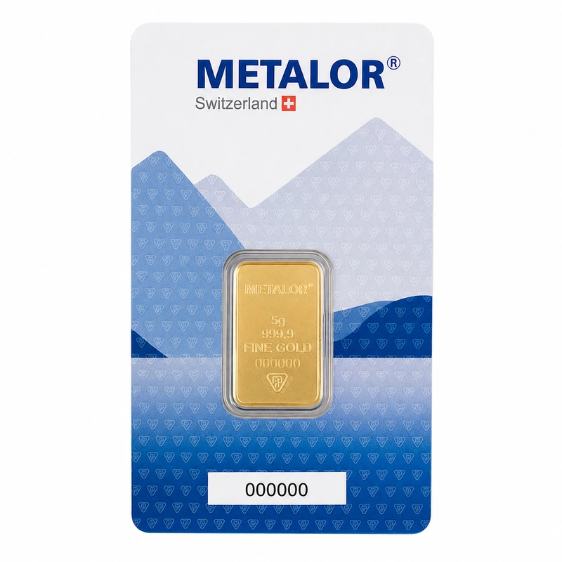 5g Gold Bar Metalor