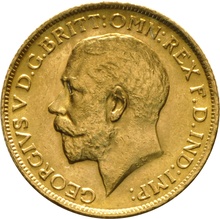 1912 Gold Sovereign - King George V - S
