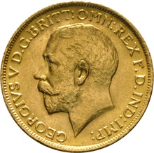 1912 Gold Sovereign Coin George V Sydney