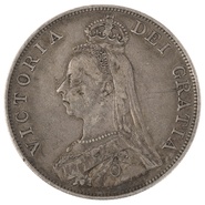 1888 Victoria Double Florin - Fine