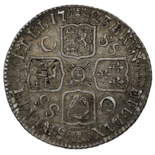 1723 George I Silver Shilling SCC - Good Very Fine