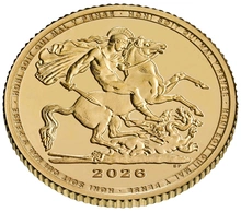 2026 Gold Quarter Sovereign Gift Boxed