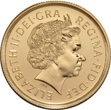 2014 £2 Coin Gold Double Sovereign Brilliant Uncirculated