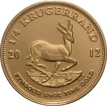 2012 1/4oz Krugerrand Gold Coin