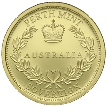2016 Australian Proof Gold Sovereign Boxed
