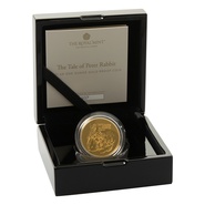 2021 Proof 1oz Peter Rabbit Gold Coin Boxed