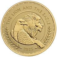 2025 The Lion and The Eagle 1oz Gold Coin